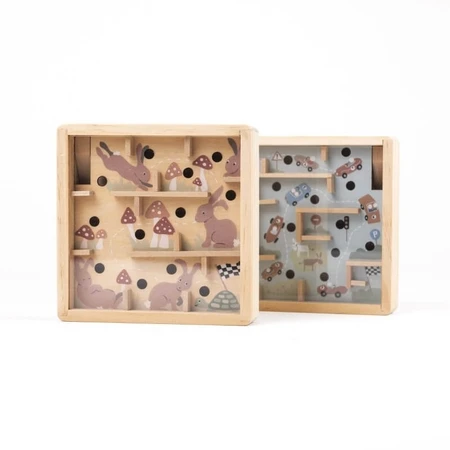 Drewniany labirynt z kulkami, Egmont Toys: ceny i cechy