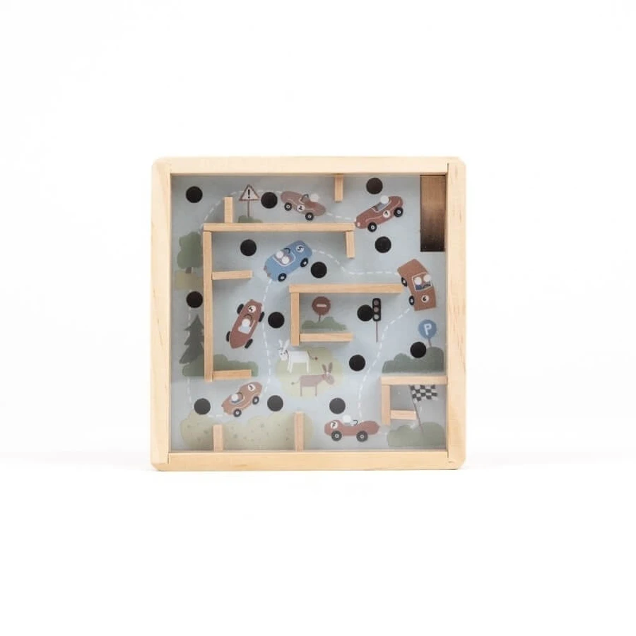 Drewniany labirynt z kulkami, Egmont Toys: ceny i cechy