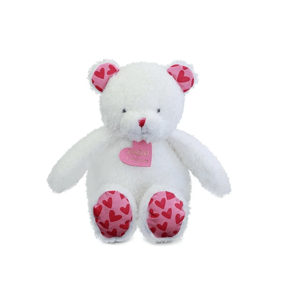 Zachte pluche teddybeer "I Love You" in cadeauzakje - 25 cm
