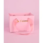 Zachte pluche teddybeer "I Love You" in cadeauzakje - 25 cm