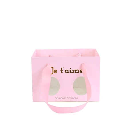 Zachte pluche teddybeer "I Love You" in cadeauzakje - 25 cm