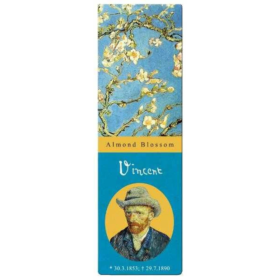 Semn de carte Van Gogh Ramuri de migdal inflorit, Fridolin