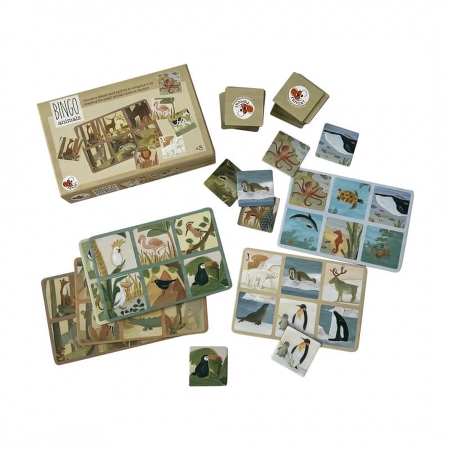 Jeu de bingo sur les animaux, Egmont Toys