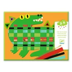 Jeu de tissage d'animaux créatifs, Djeco