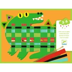 Jeu de tissage d'animaux créatifs, Djeco
