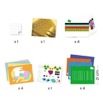 Jeu de tissage d'animaux créatifs, Djeco