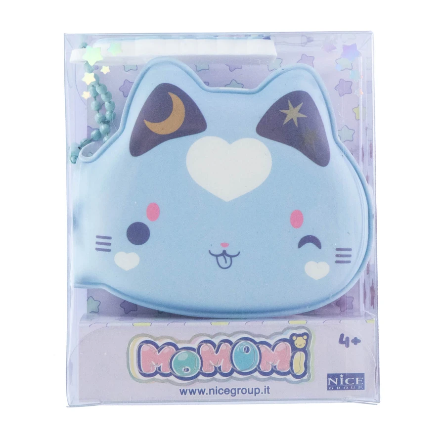 Momomi mini agenda - kitty sleutelhanger, zachte agenda met ketting
