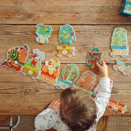 Puzzle Djeco, Aprende a contar