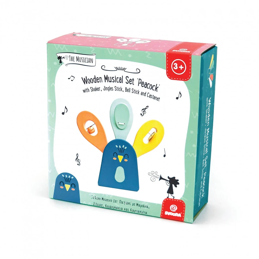 Montessori-Spielzeug-Set mit Rhythmusinstrumenten, Svoora