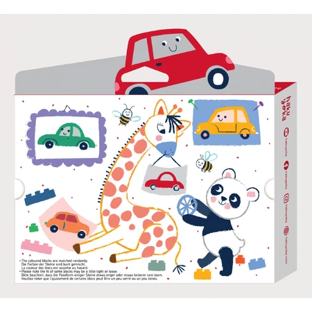 Pastelli a blocco interconnettibili Matite a cera - Macchina, Haku Yoka