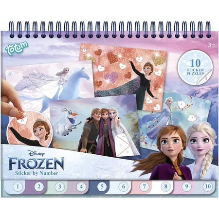 Zestaw kreatywny z naklejkami, naklejkami z cyframi, Disney Frozen: ceny i cechy
