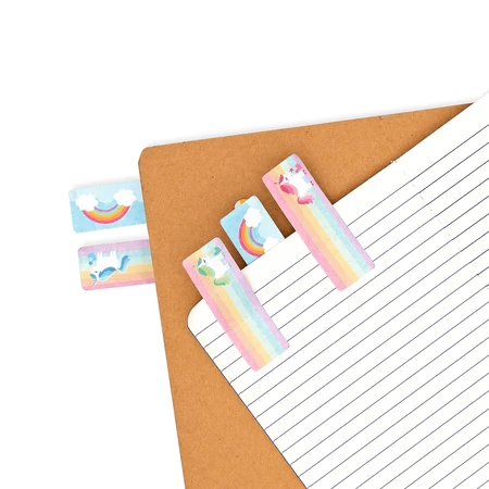 Set of index and self-adhesive notes, Note Pals Magic Unicorns