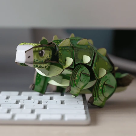 3D-Sound-Puzzle - Ankylosaurus, Build 'n' Sound