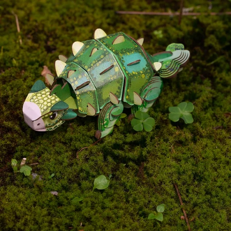 3D-Sound-Puzzle - Ankylosaurus, Build 'n' Sound