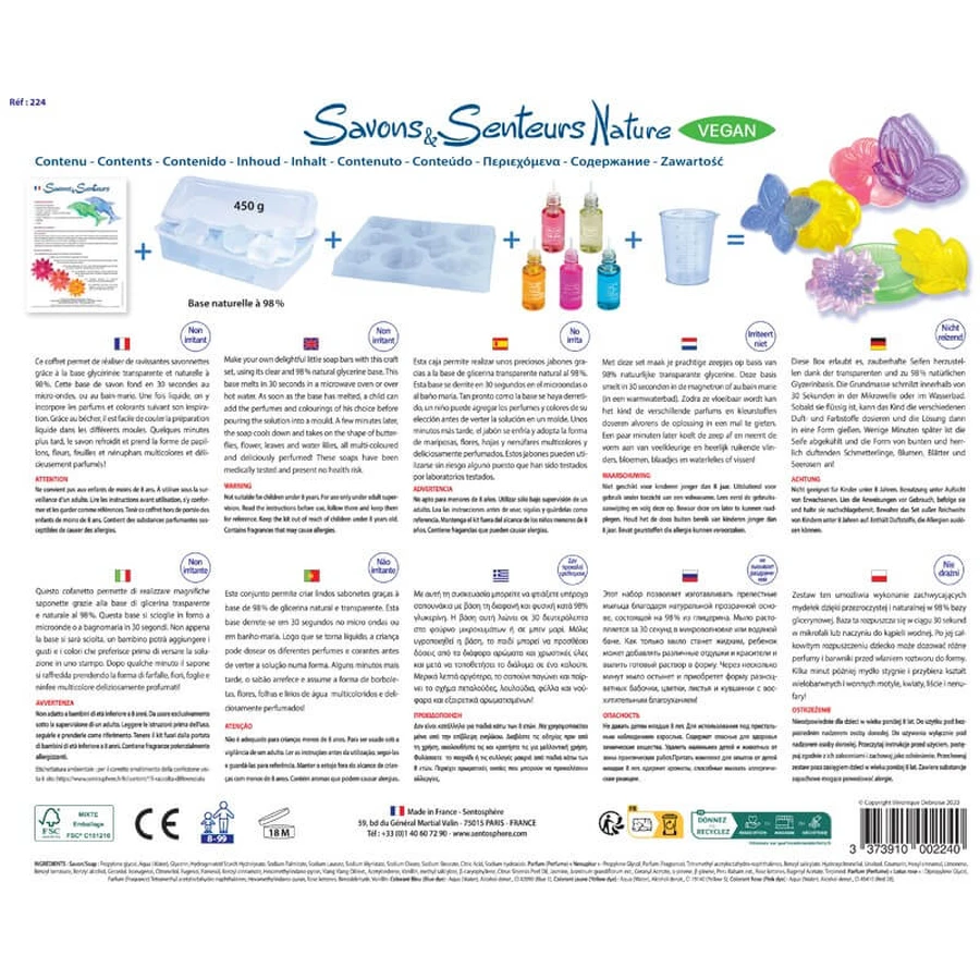 Kit créatif - Savons et senteurs nature - SentoSphere