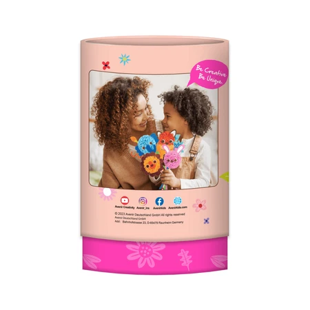 Set creativ Pom Pom - buchet flori