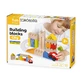 Wooden building blocks set - City, 18 pieces