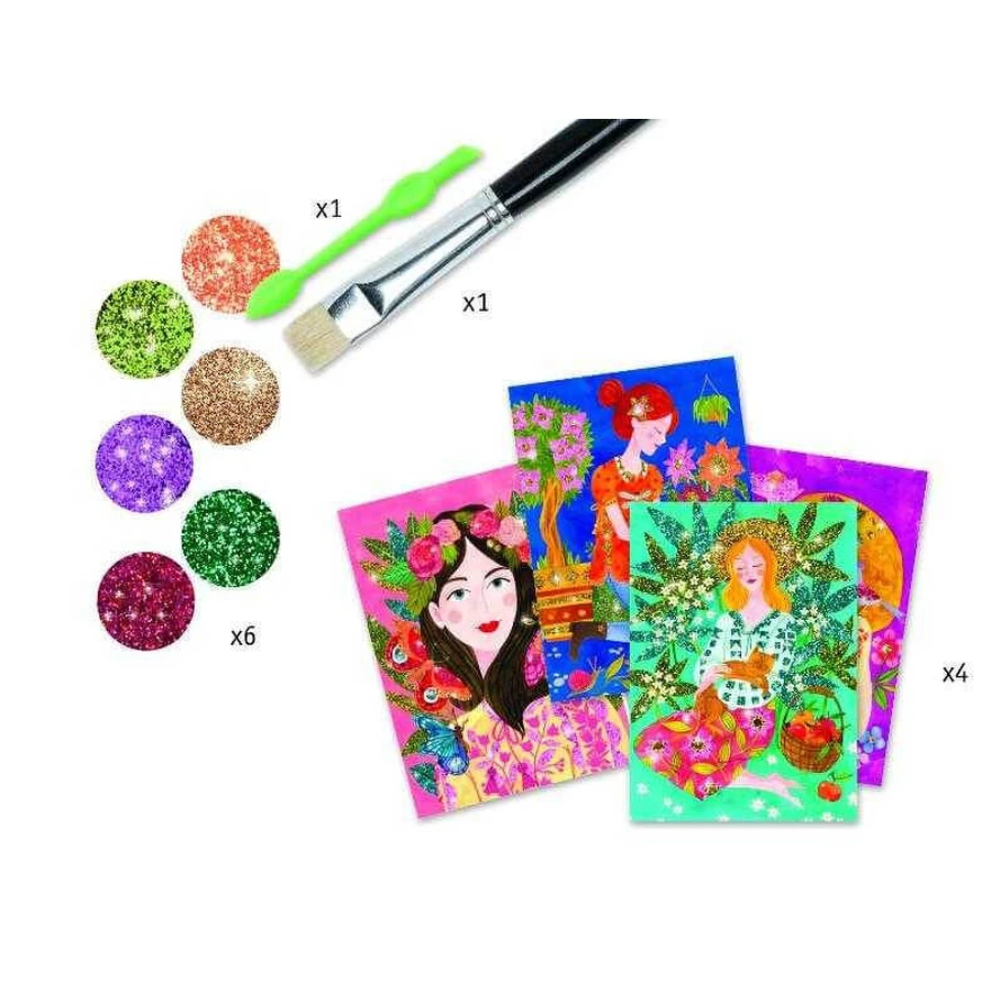 Laboratorio creativo di glitter, Profumo di fiori