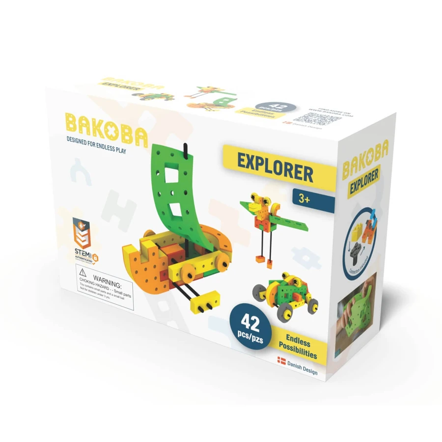 Klockowa gra konstrukcyjna Explorer, Bakoba: ceny i cechy