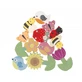 Stapel- en evenwichtsspel, Orange Tree Toys