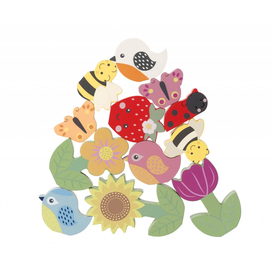 Stapel- en evenwichtsspel, Orange Tree Toys
