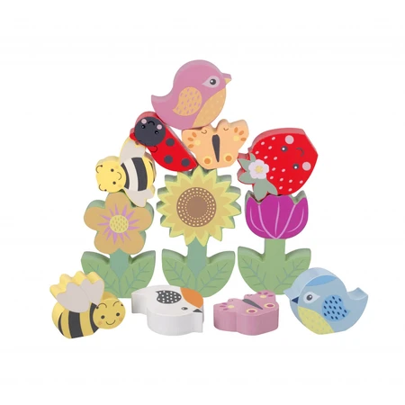 Stapel- en evenwichtsspel, Orange Tree Toys
