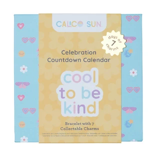 Set de regalo de pulsera y charms - Calendario para celebrar eventos - Cool To Be Kind