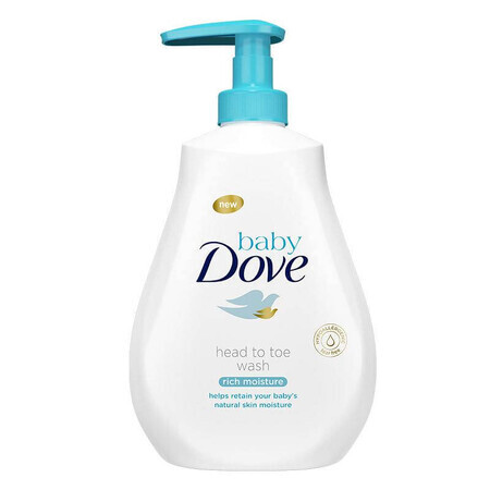 Dove Baby Wash Loción Rica 400ml