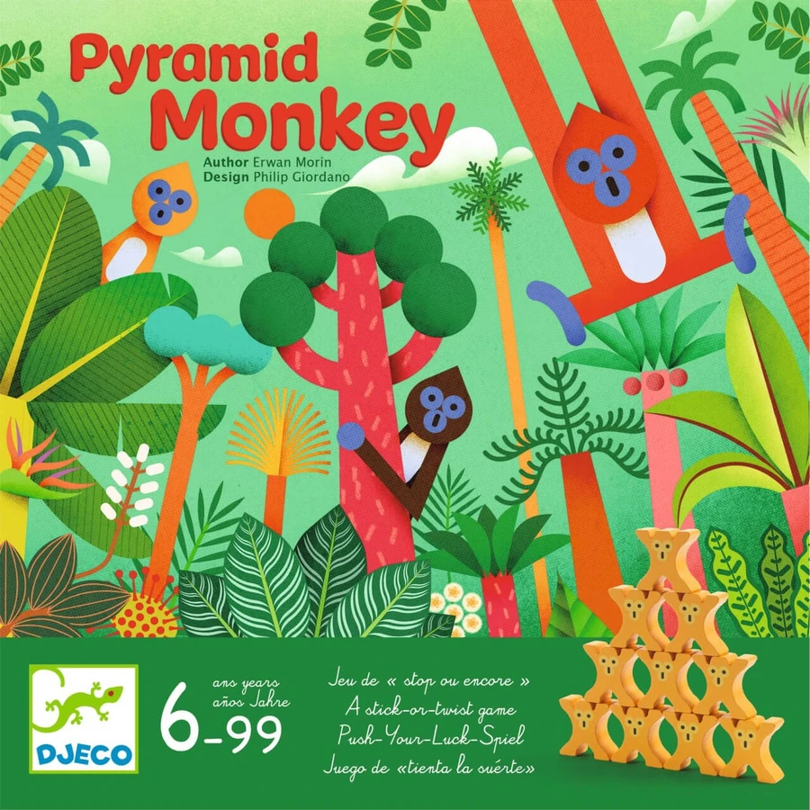 Gioco da tavolo Pyramid Monkey, Djeco