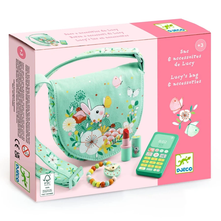 Geanta cu accesorii Djeco, Lucy