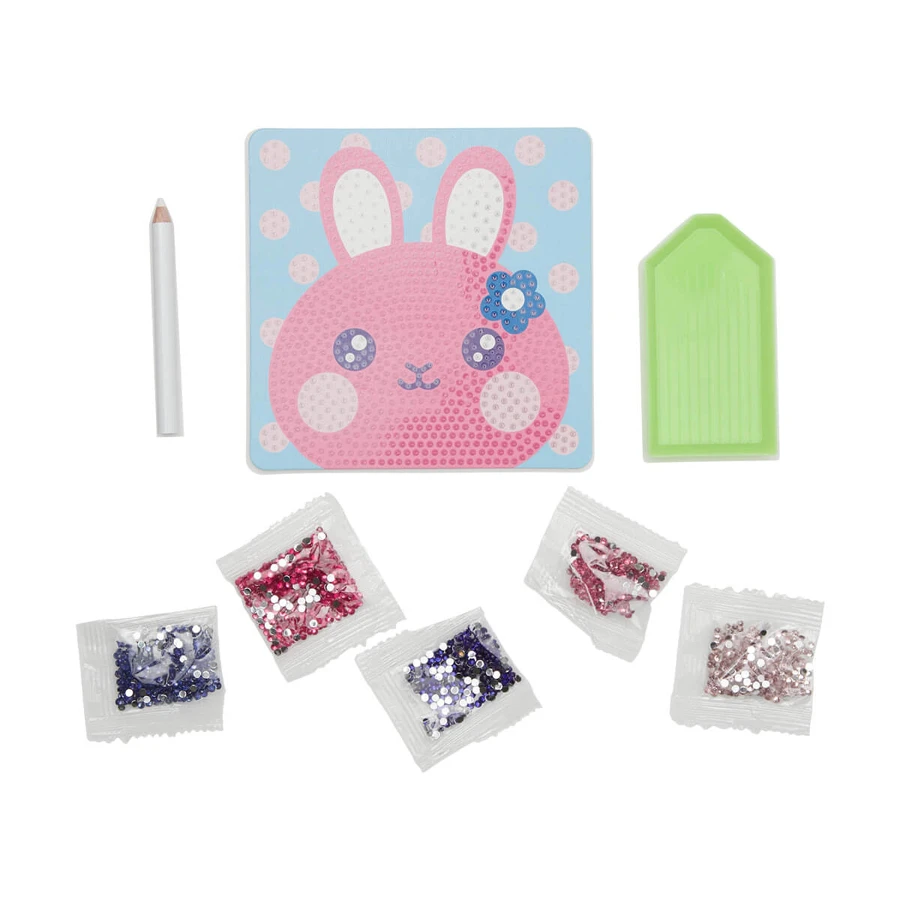Mini warsztaty kreatywne DIY z diamentami - Bouncy Bunny: ceny i cechy
