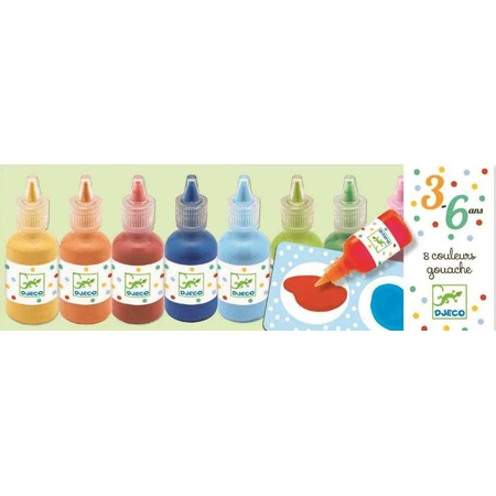 Jeu de 8 couleurs Djeco