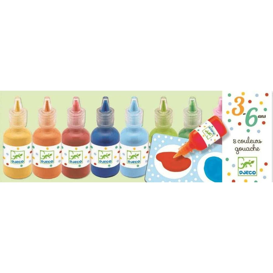 Jeu de 8 couleurs Djeco