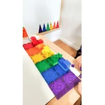 Brick Tiles 16-częściowy magnetyczny zestaw do budowania, Cleverclixx: ceny i cechy