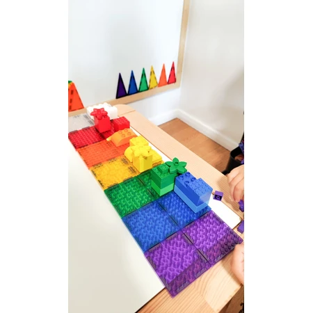 Brick Tiles 16-częściowy magnetyczny zestaw do budowania, Cleverclixx: ceny i cechy