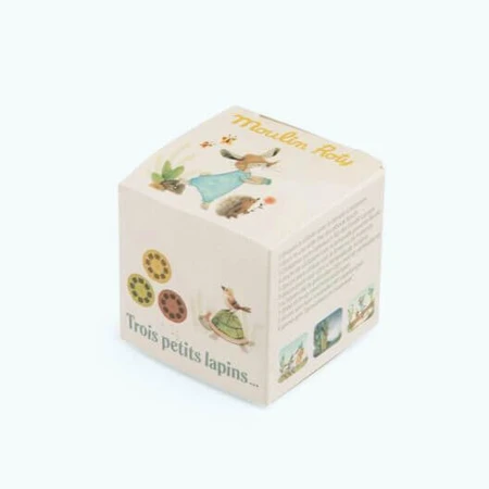 Geschichtsdisketten Drei Hasen, Moulin Roty