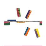 Cubes cirés multicolores pour le dessin, Moulin Roty