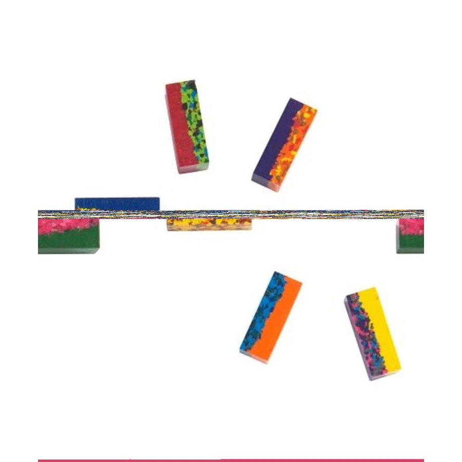 Cubes cirés multicolores pour le dessin, Moulin Roty