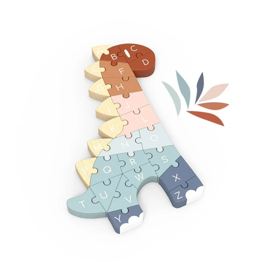 Puzzle din lemn ABC Dino, Speedy Monkey