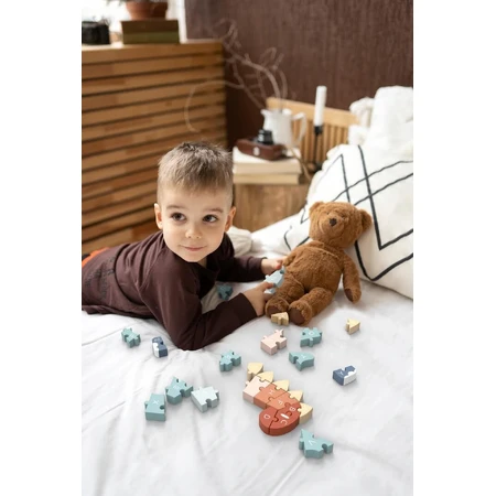Puzzle din lemn ABC Dino, Speedy Monkey