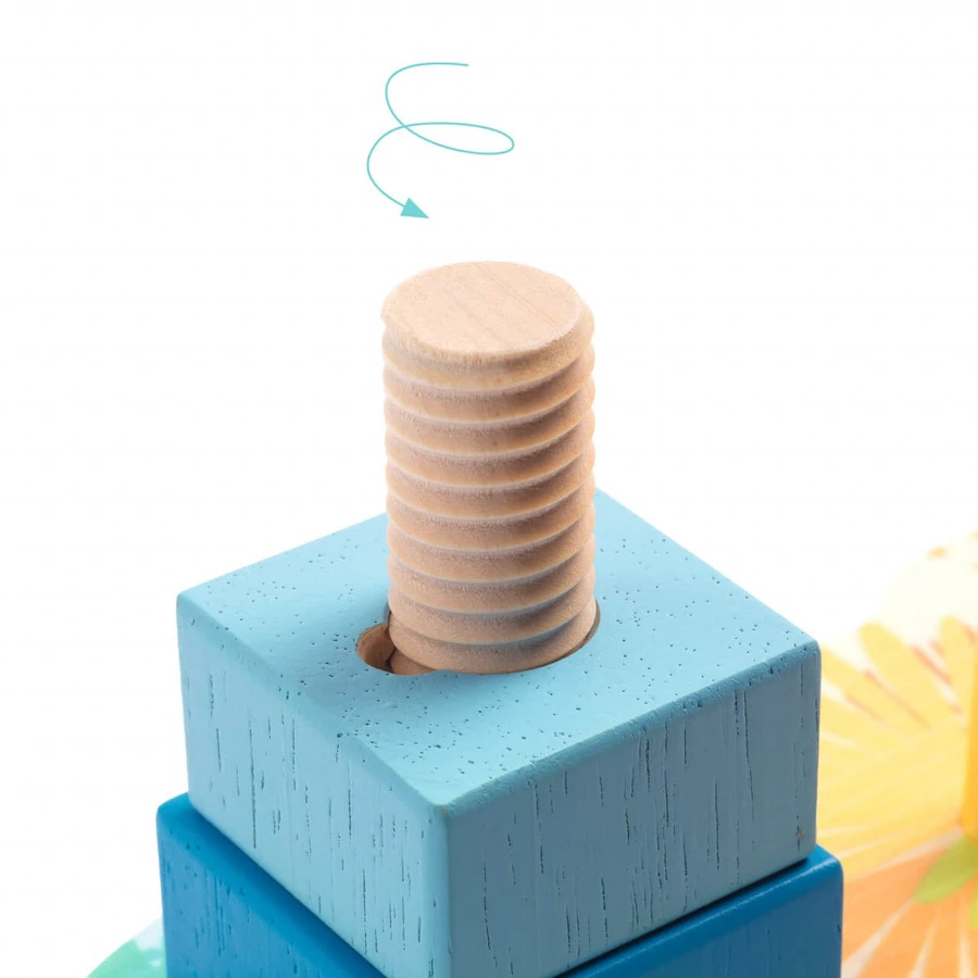 Educatief babyspeelgoed MultiStack, Djeco