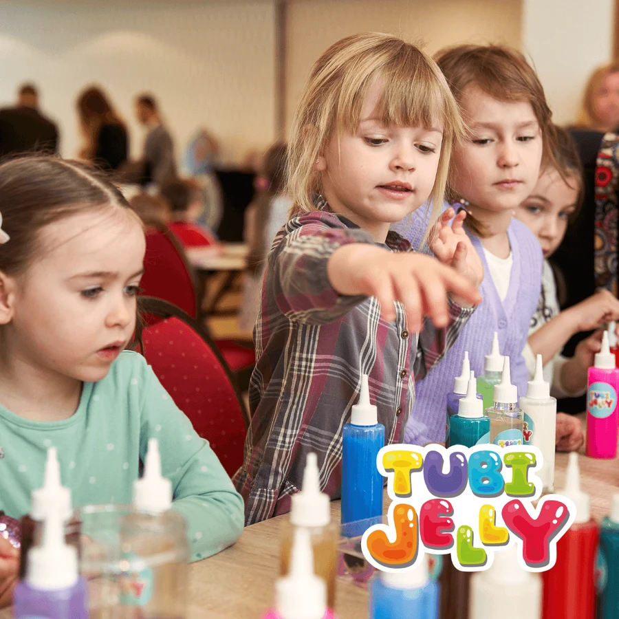 JELLY TUBES SET with 3 colors - SWEETS