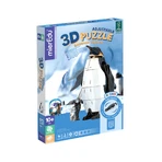Puzzle 3D ajustable - Pingouin impérial (deluxe)