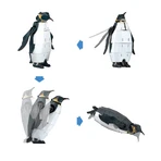 Puzzle 3D ajustable - Pingouin impérial (deluxe)