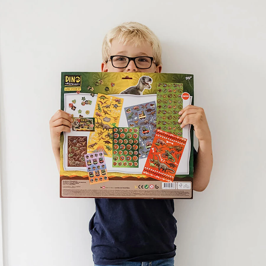 Super set dinosaurusstickers