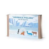 Ensemble d'animaux polaires, jouets Marc