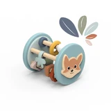 Jouet sensoriel en bois pour bébé, Speedy Monkey