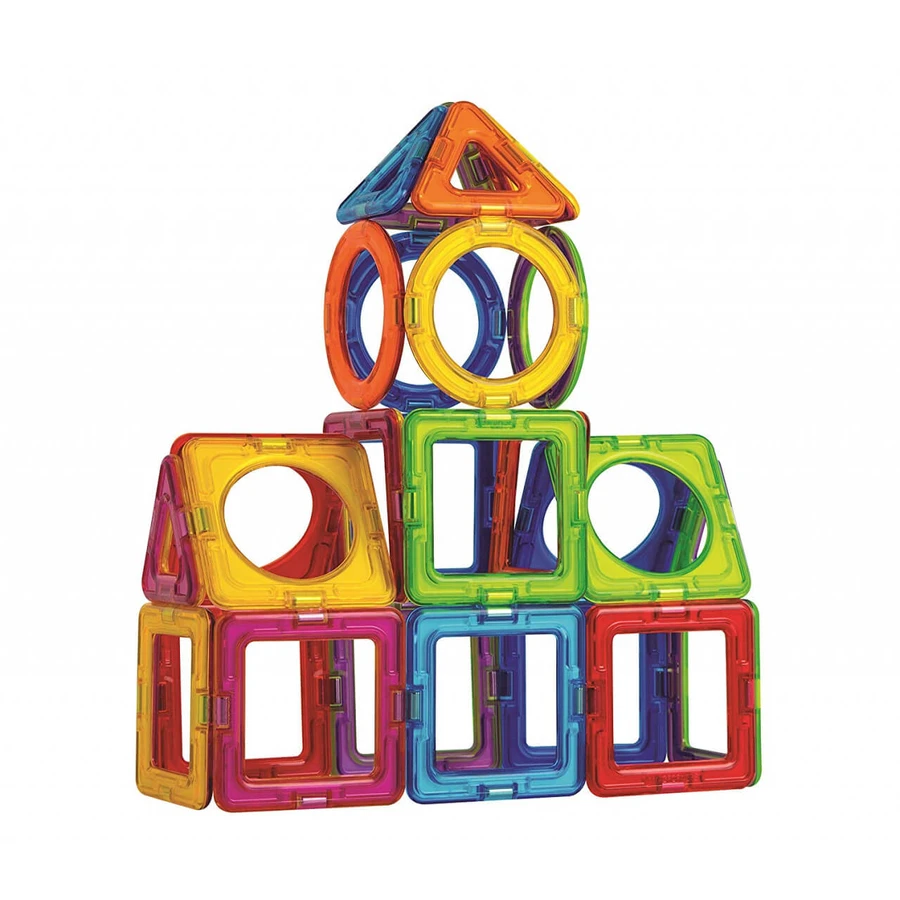 Set di costruzioni magnetiche - Set Magformers Basic Plus 30