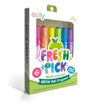 Ołówki zapachowe Fresh Pick, jabłko (zestaw 6 sztuk): ceny i cechy