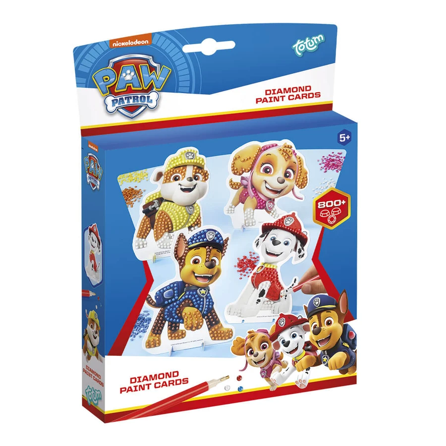 Kreatives Diamant-Malset Paw Patrol, Puppy Patrol, Totum